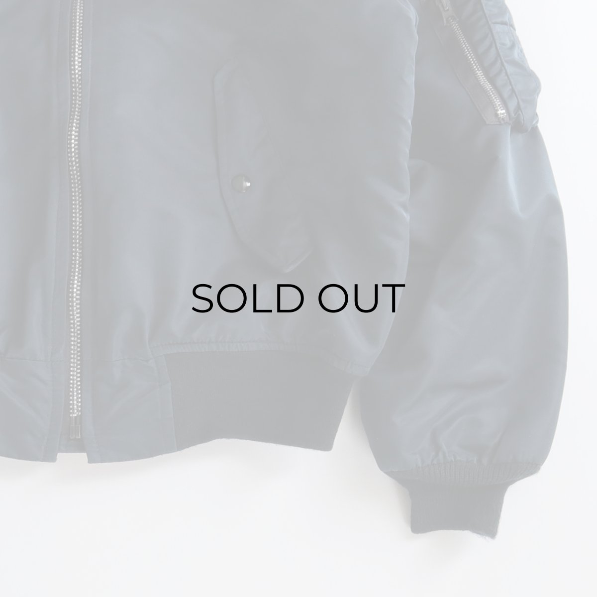 画像4: 80's SPIEWAK MA-1 style REVERSIBLE ZIP FLIGHT JACKET "MADE IN USA" (4)