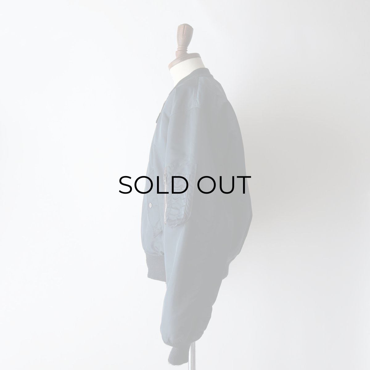 画像18: 80's SPIEWAK MA-1 style REVERSIBLE ZIP FLIGHT JACKET "MADE IN USA" (18)