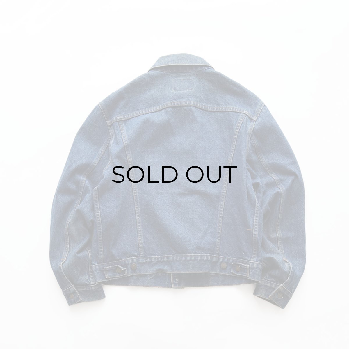 画像2: 〜80's LEVI'S 70505 DENIM TRUCKER JACKET "SIZE 44" (2)