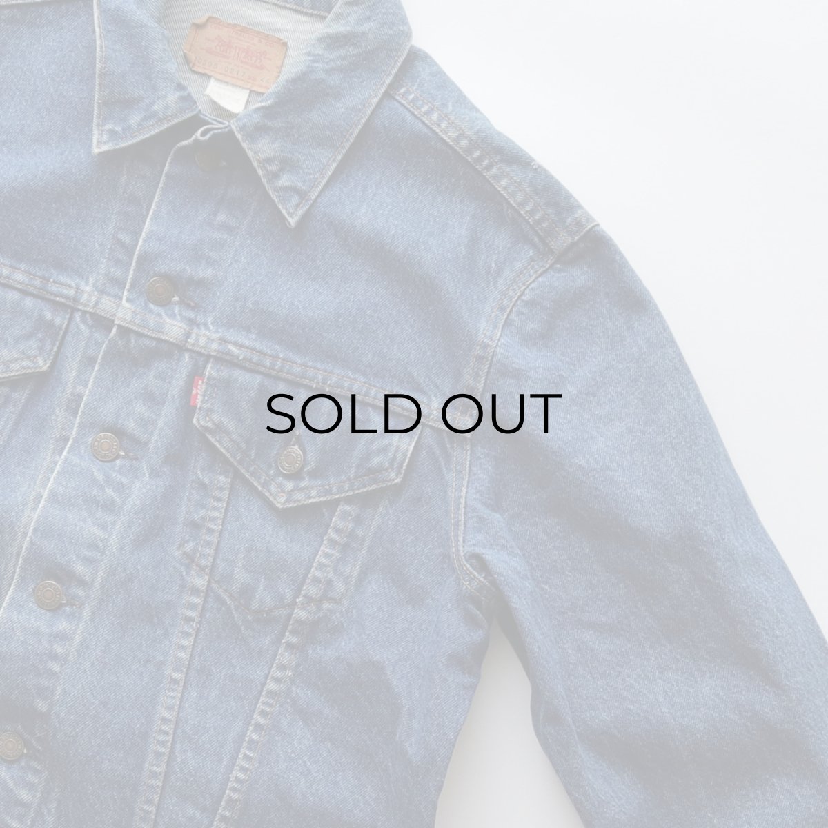 画像4: 〜80's LEVI'S 70505 DENIM TRUCKER JACKET "SIZE 44" (4)