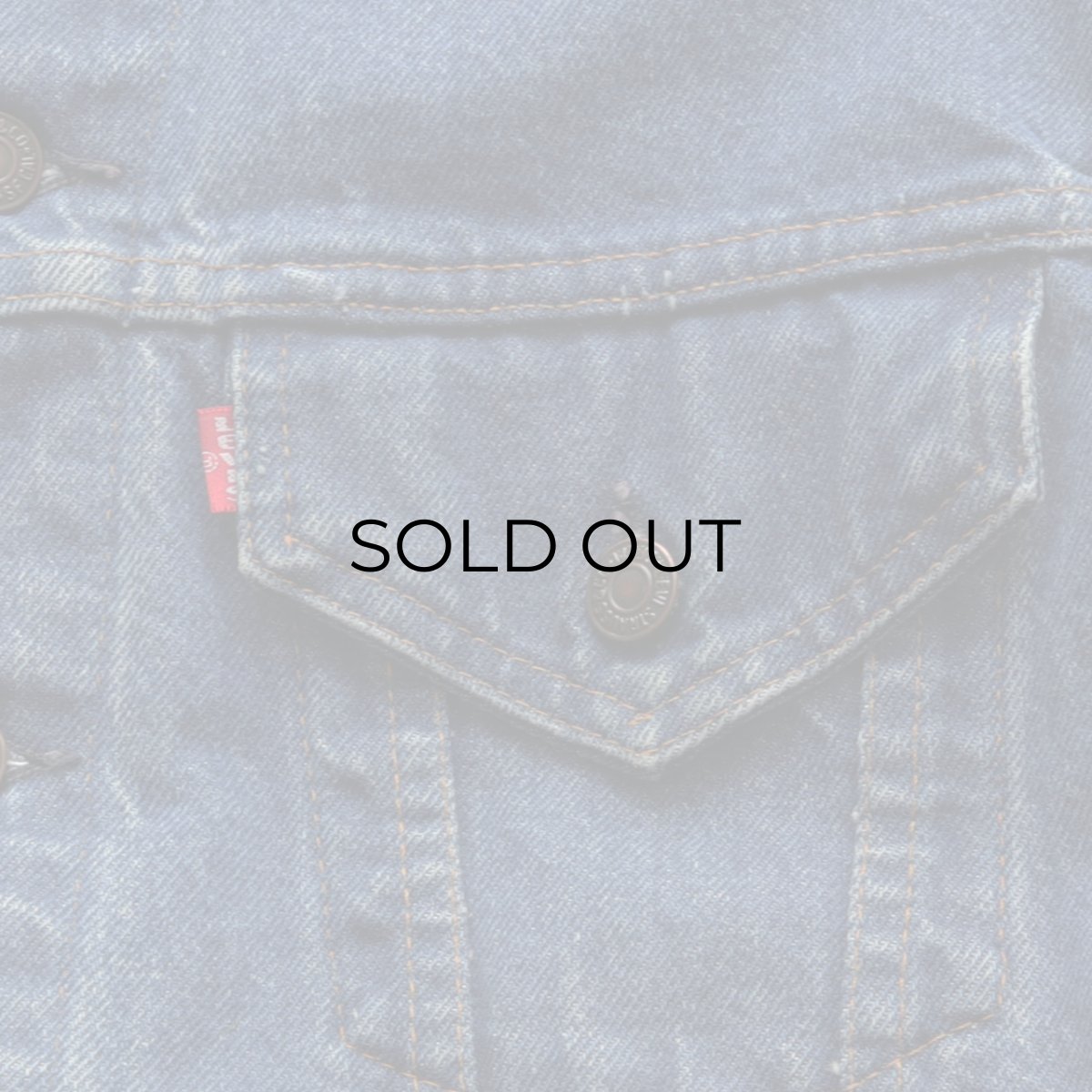 画像10: 〜80's LEVI'S 70505 DENIM TRUCKER JACKET "SIZE 44" (10)