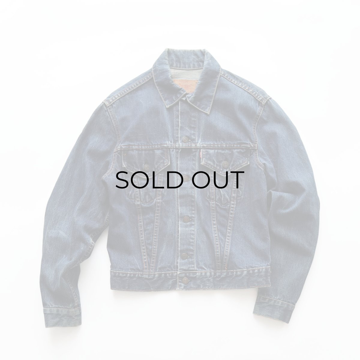 画像1: 60's LEVI'S 70505 DENIM TRUCKER JACKET "BIG E" (1)