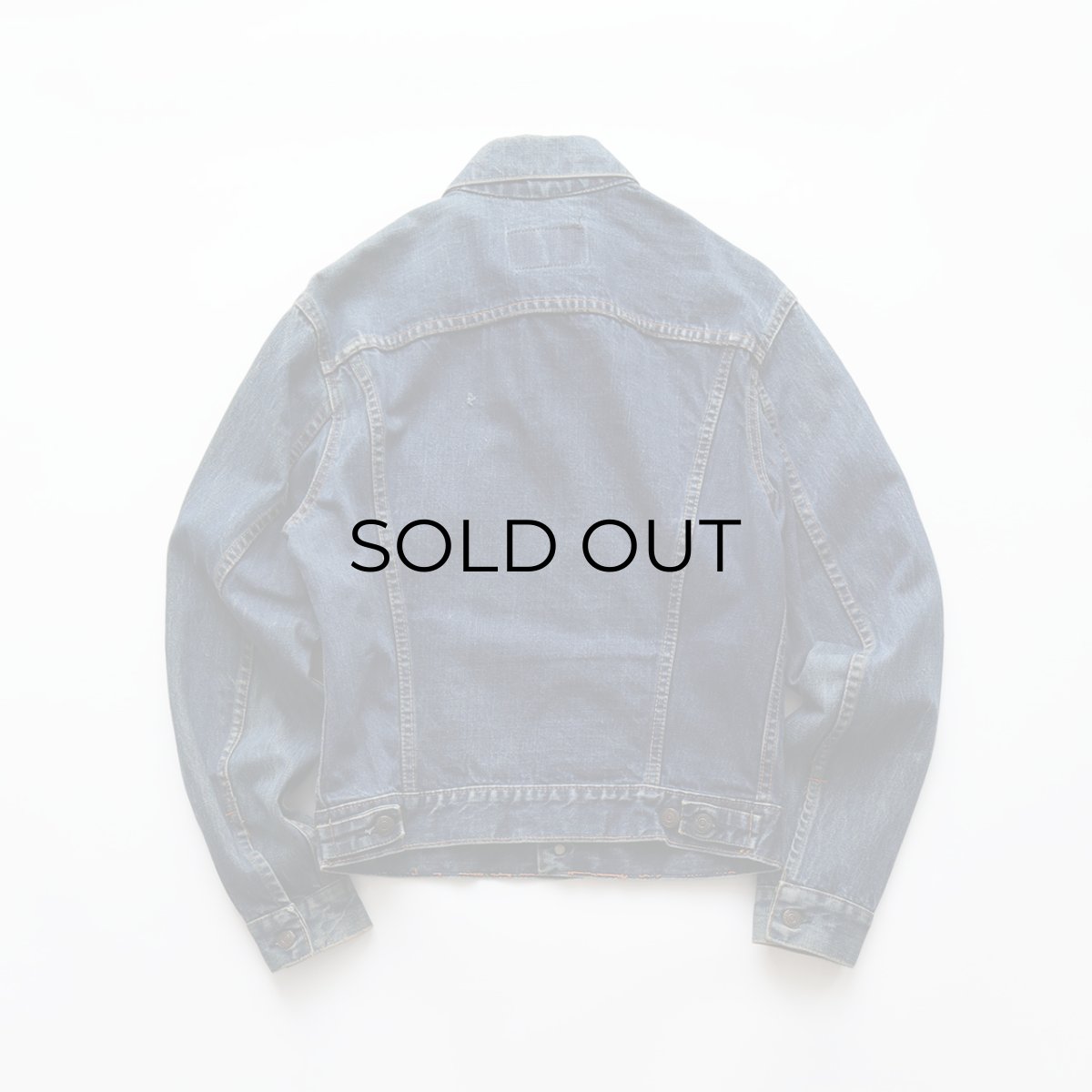 画像2: 60's LEVI'S 70505 DENIM TRUCKER JACKET "BIG E" (2)