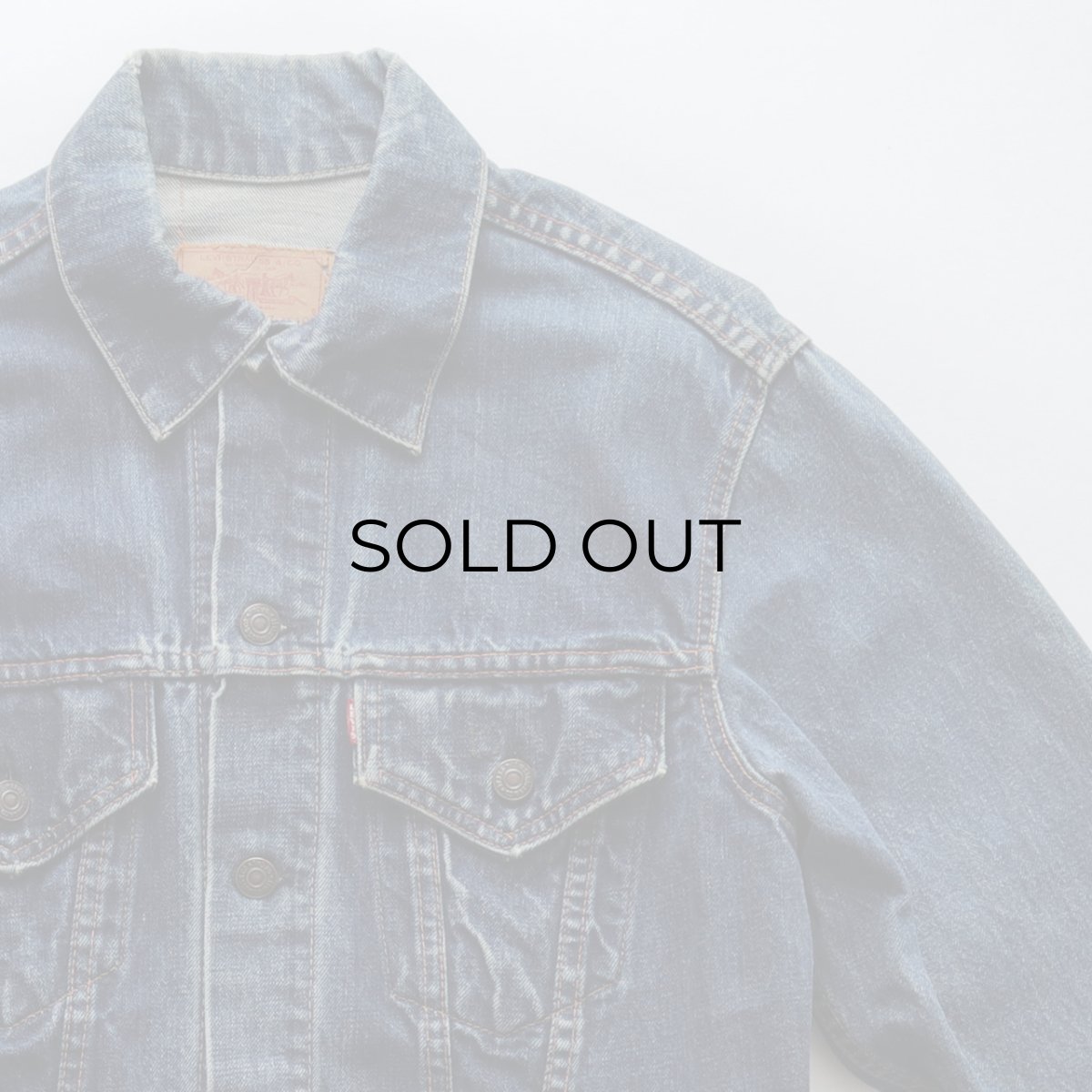 画像3: 60's LEVI'S 70505 DENIM TRUCKER JACKET "BIG E" (3)