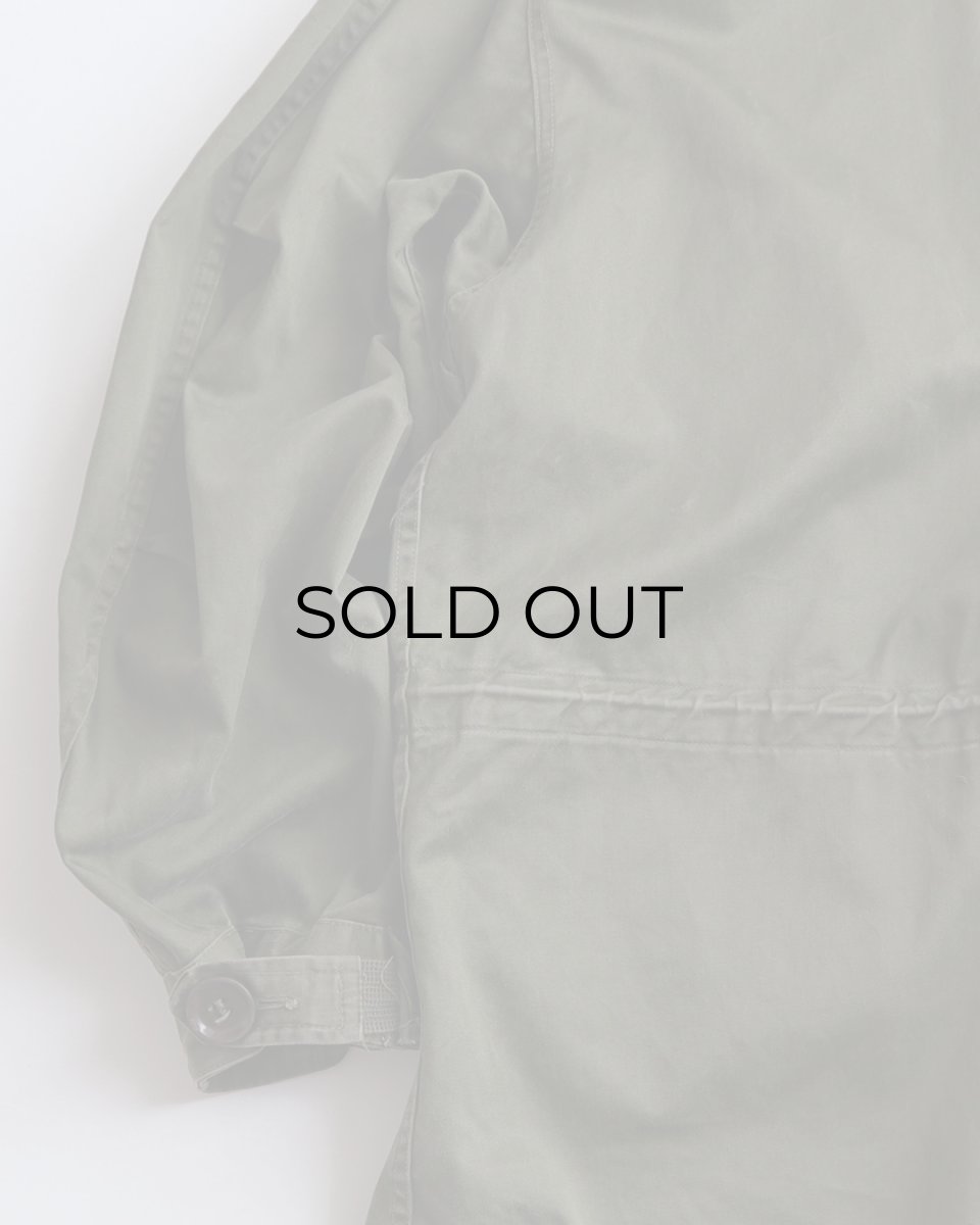 画像9: 50's US ARMY M-51 COTTON SATEEN EXTREME COLD WEATHER SHELL PARKA  (9)