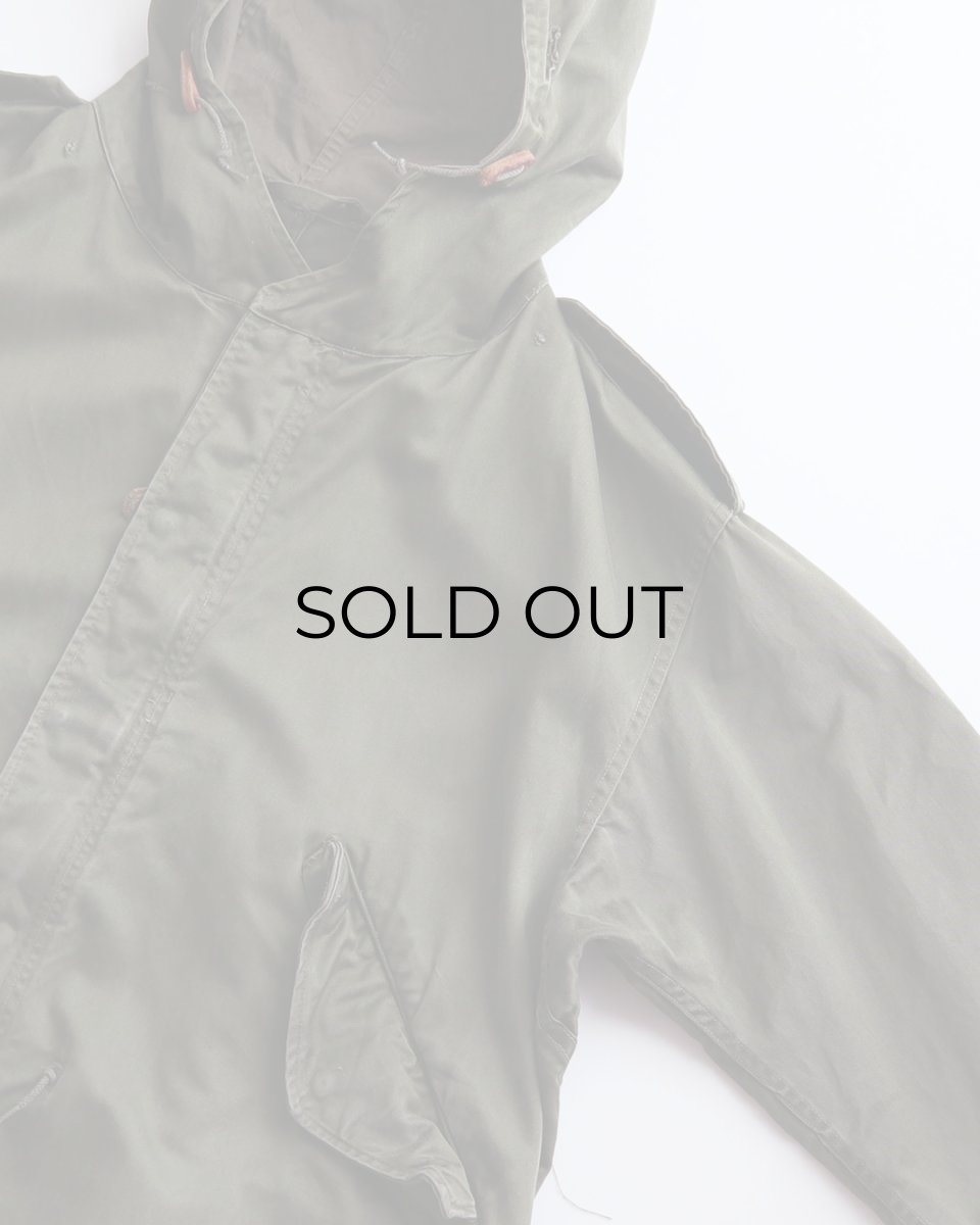 画像4: 50's US ARMY M-51 COTTON SATEEN EXTREME COLD WEATHER SHELL PARKA  (4)