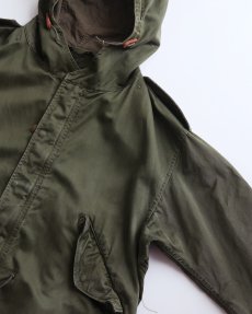 画像4: 50's US ARMY M-51 COTTON SATEEN EXTREME COLD WEATHER SHELL PARKA  (4)
