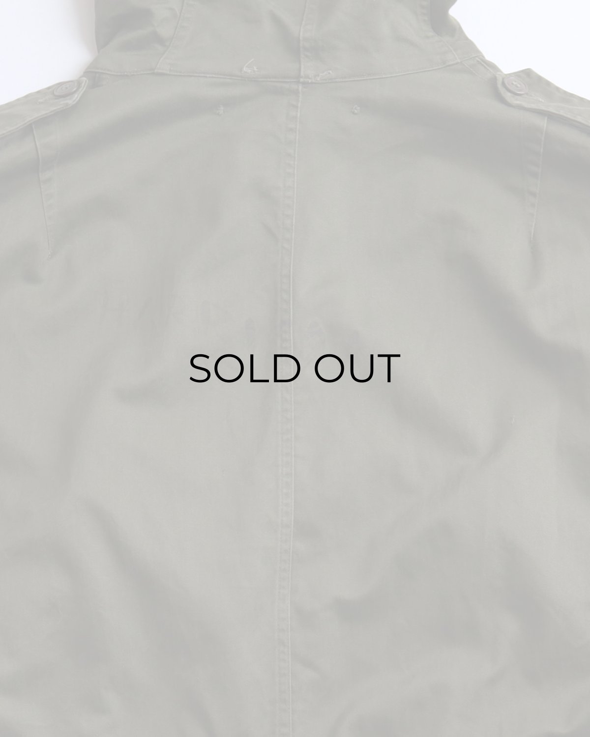 画像8: 50's US ARMY M-51 COTTON SATEEN EXTREME COLD WEATHER SHELL PARKA  (8)