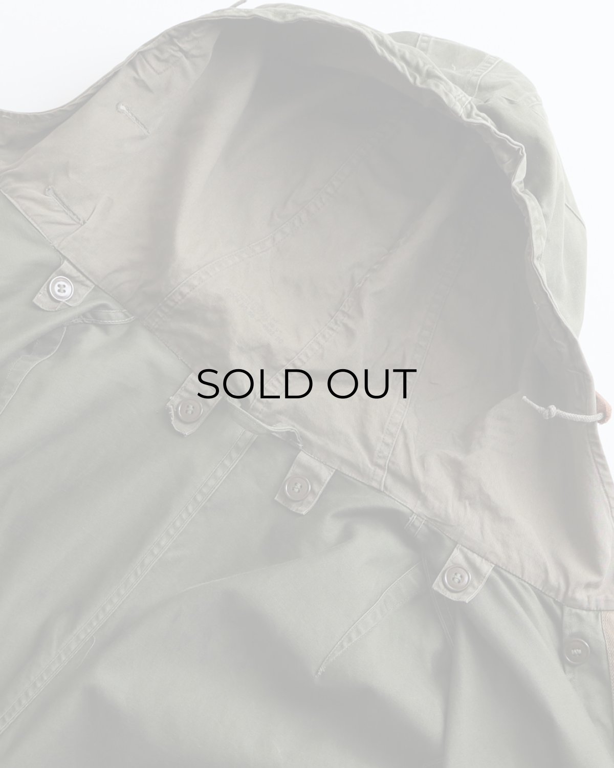 画像11: 50's US ARMY M-51 COTTON SATEEN EXTREME COLD WEATHER SHELL PARKA  (11)