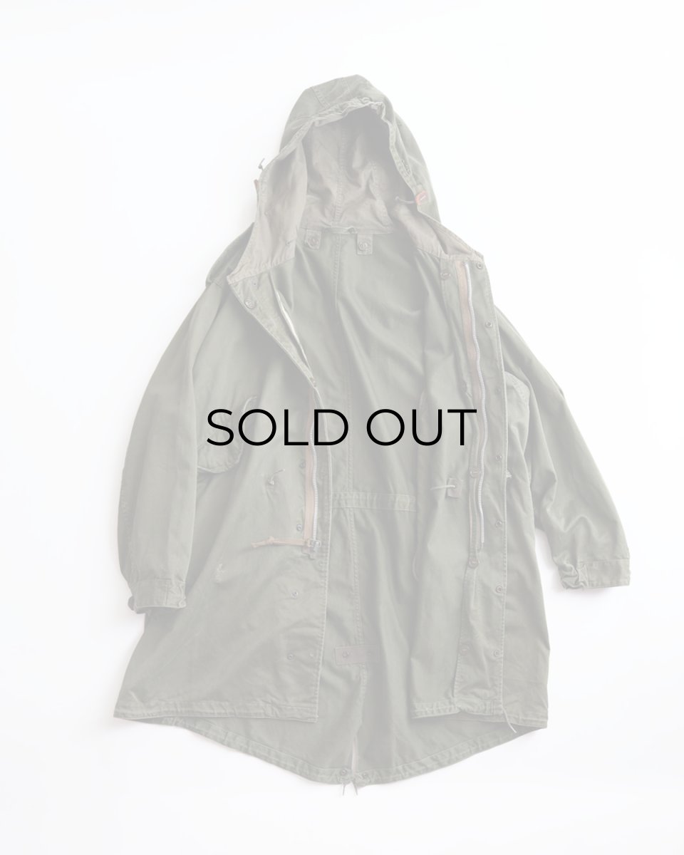 画像2: 50's US ARMY M-51 COTTON SATEEN EXTREME COLD WEATHER SHELL PARKA  (2)