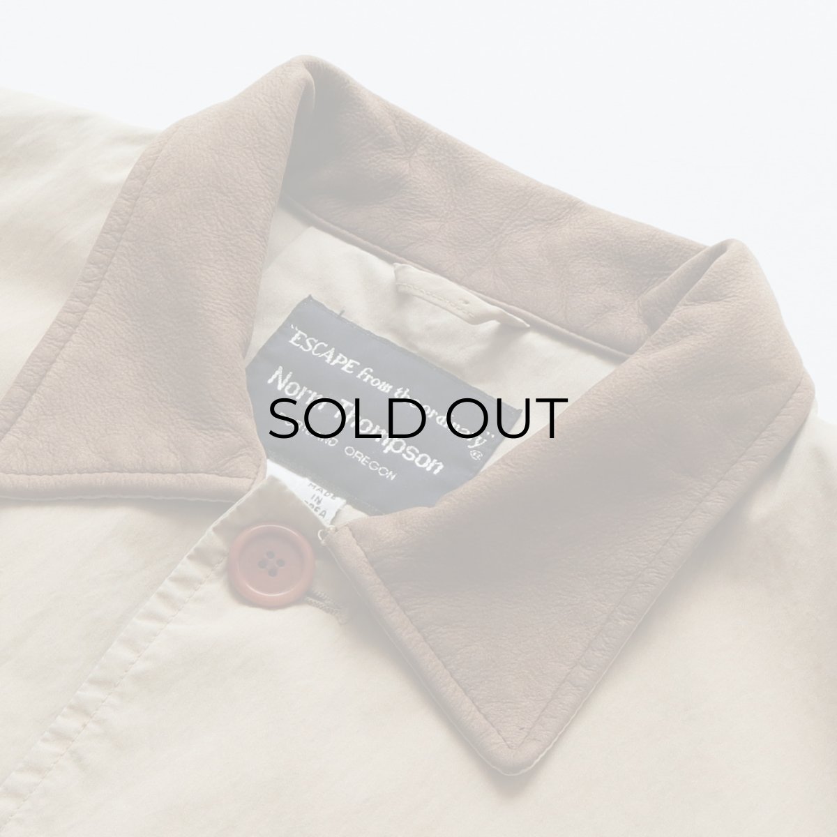 画像8: 80's Norm Thompson COTTON POPLIN FIELD JACKET (8)