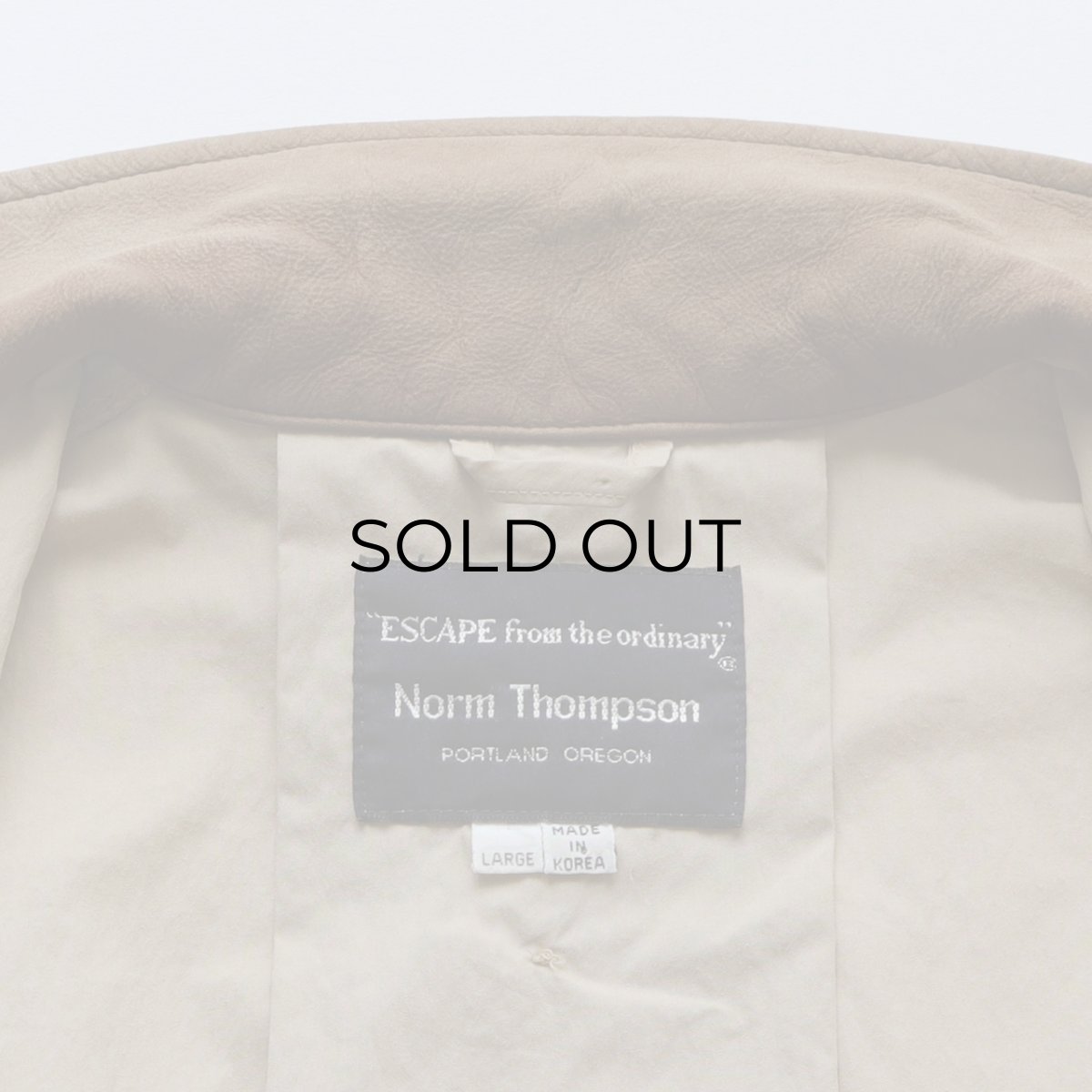 画像9: 80's Norm Thompson COTTON POPLIN FIELD JACKET (9)