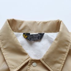 画像6: 〜80's Sears NYLON FLANNEL LINING SNAP COACH JACKET with WAPPEN "OREGON TRAIL" (6)