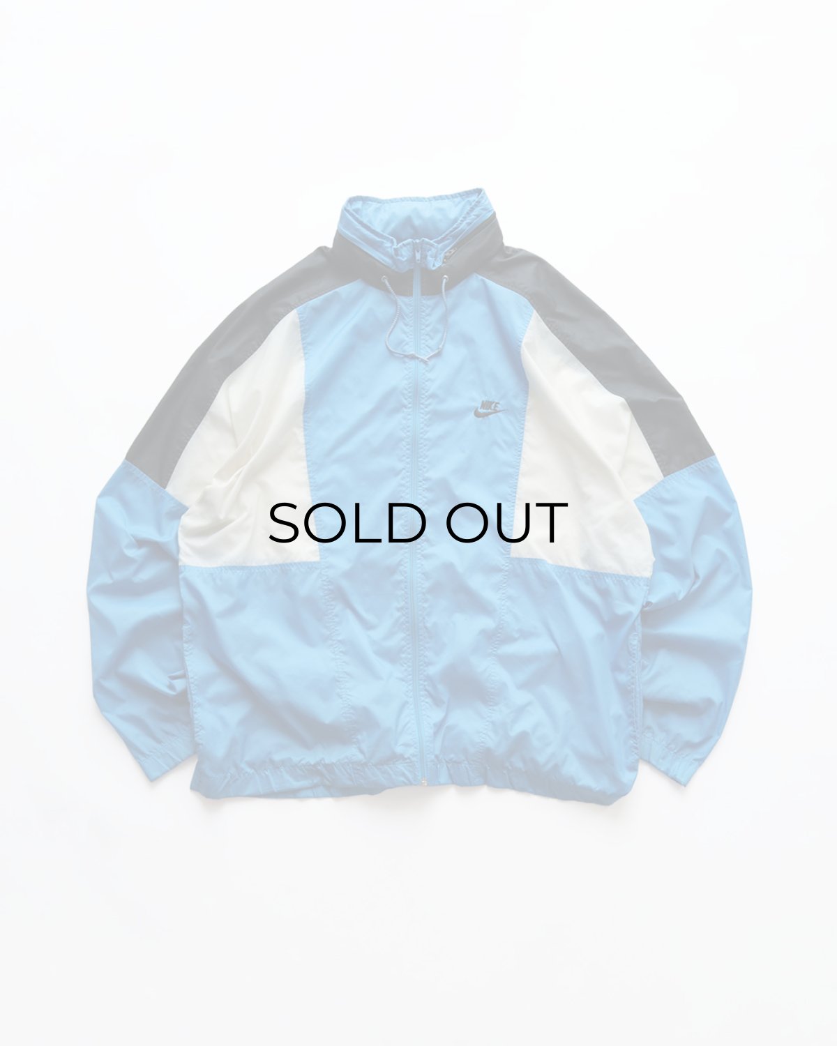 画像1: 〜90's NIKE NYLON ZIP TRACK JACKET (1)