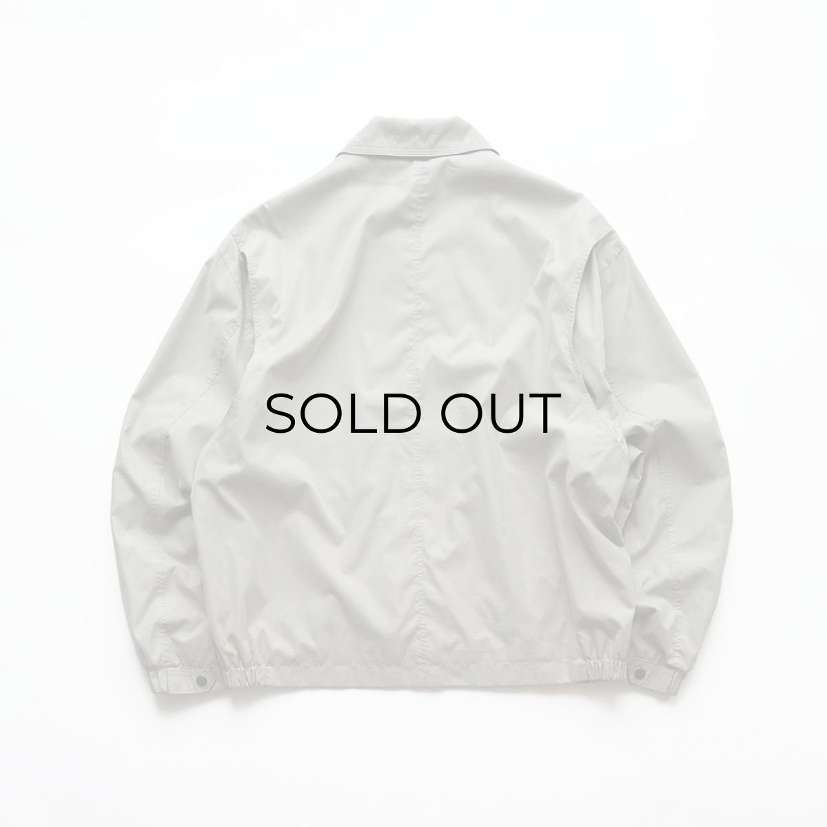 画像3: 〜00's ST. JOHN'S BAY PEACH SKIN ZIP SPORTS JACKET (3)