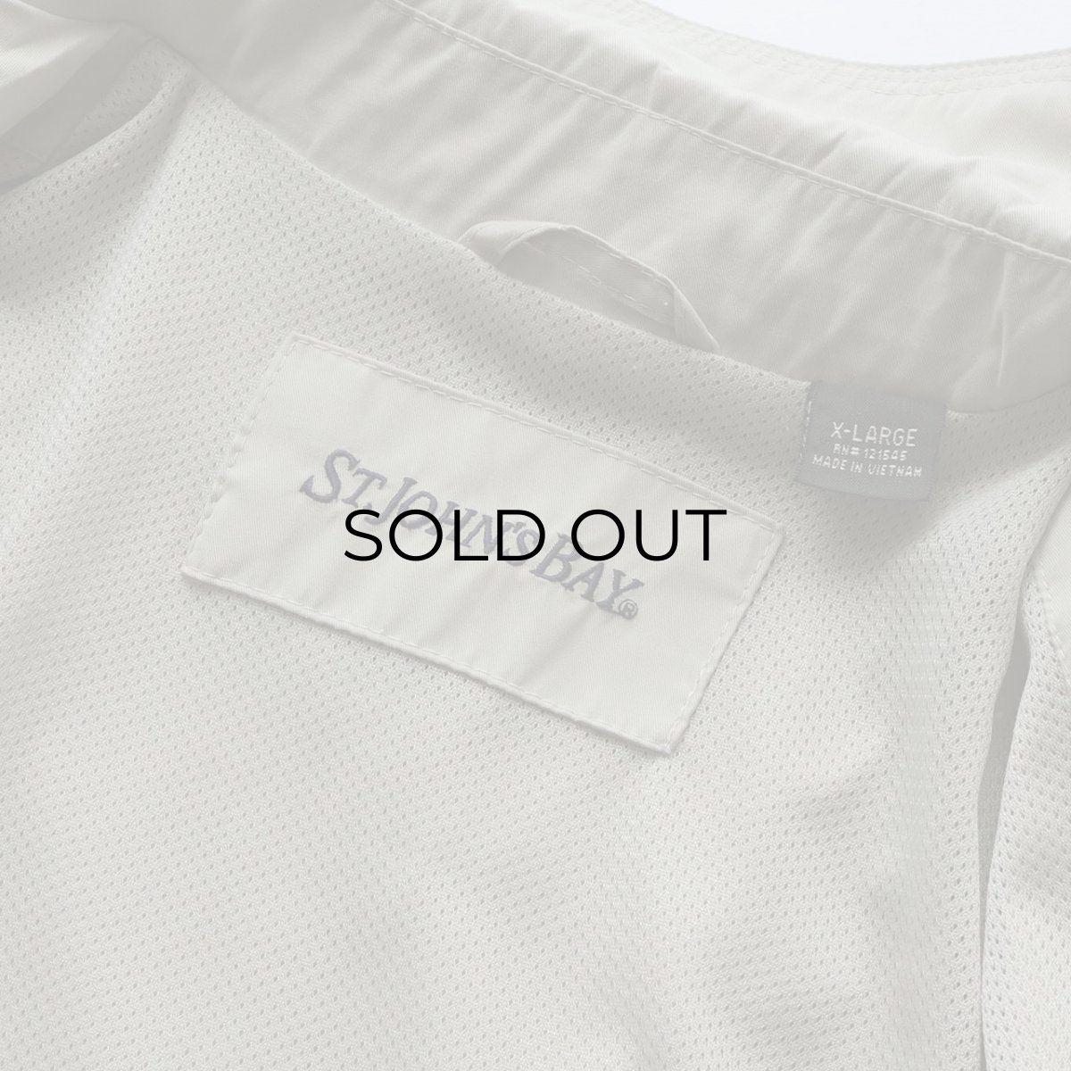 画像8: 〜00's ST. JOHN'S BAY PEACH SKIN ZIP SPORTS JACKET (8)