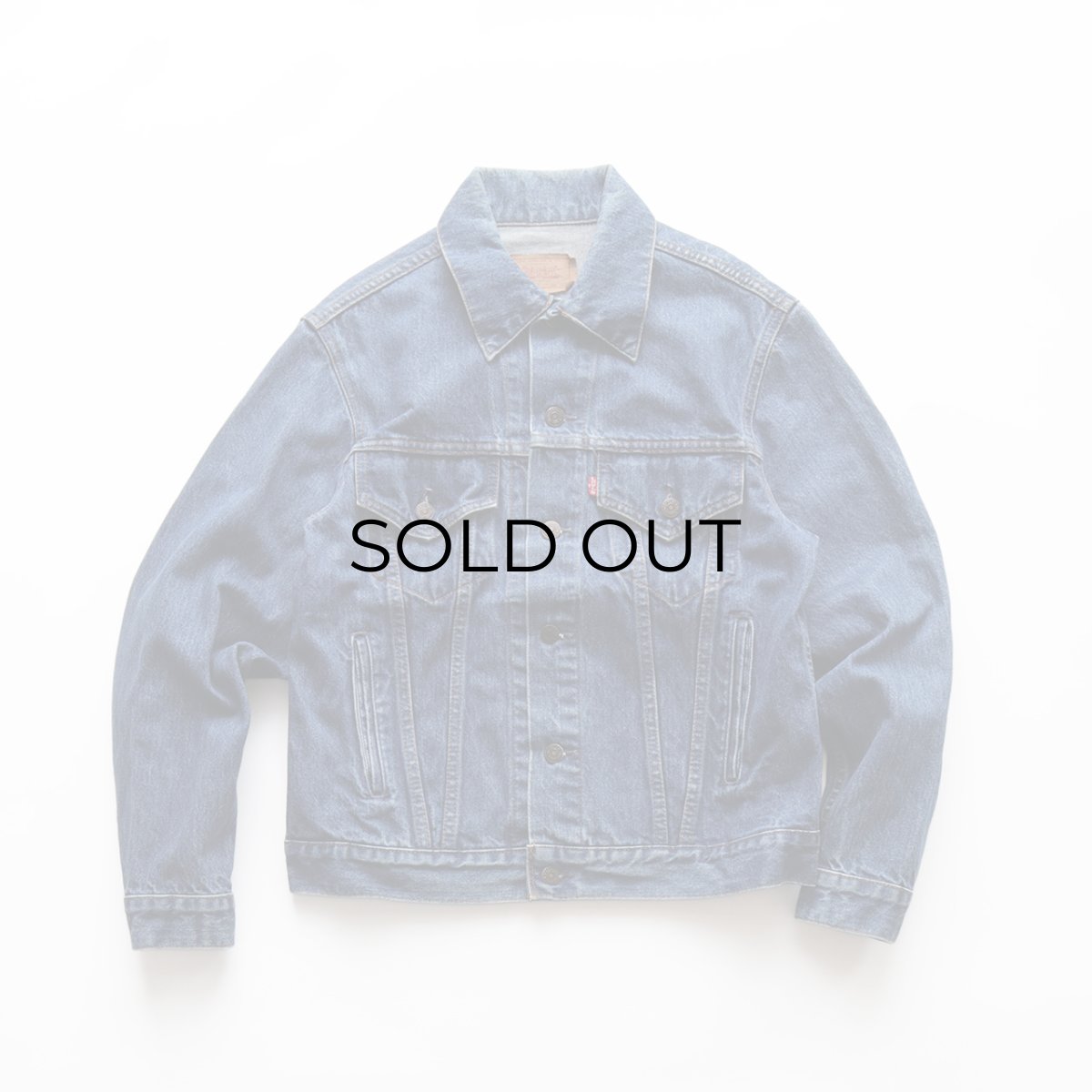 画像1: 80's LEVI'S 70506 DENIM 4-POCKET TRUCKER JACKET "MADE IN CANADA" (1)