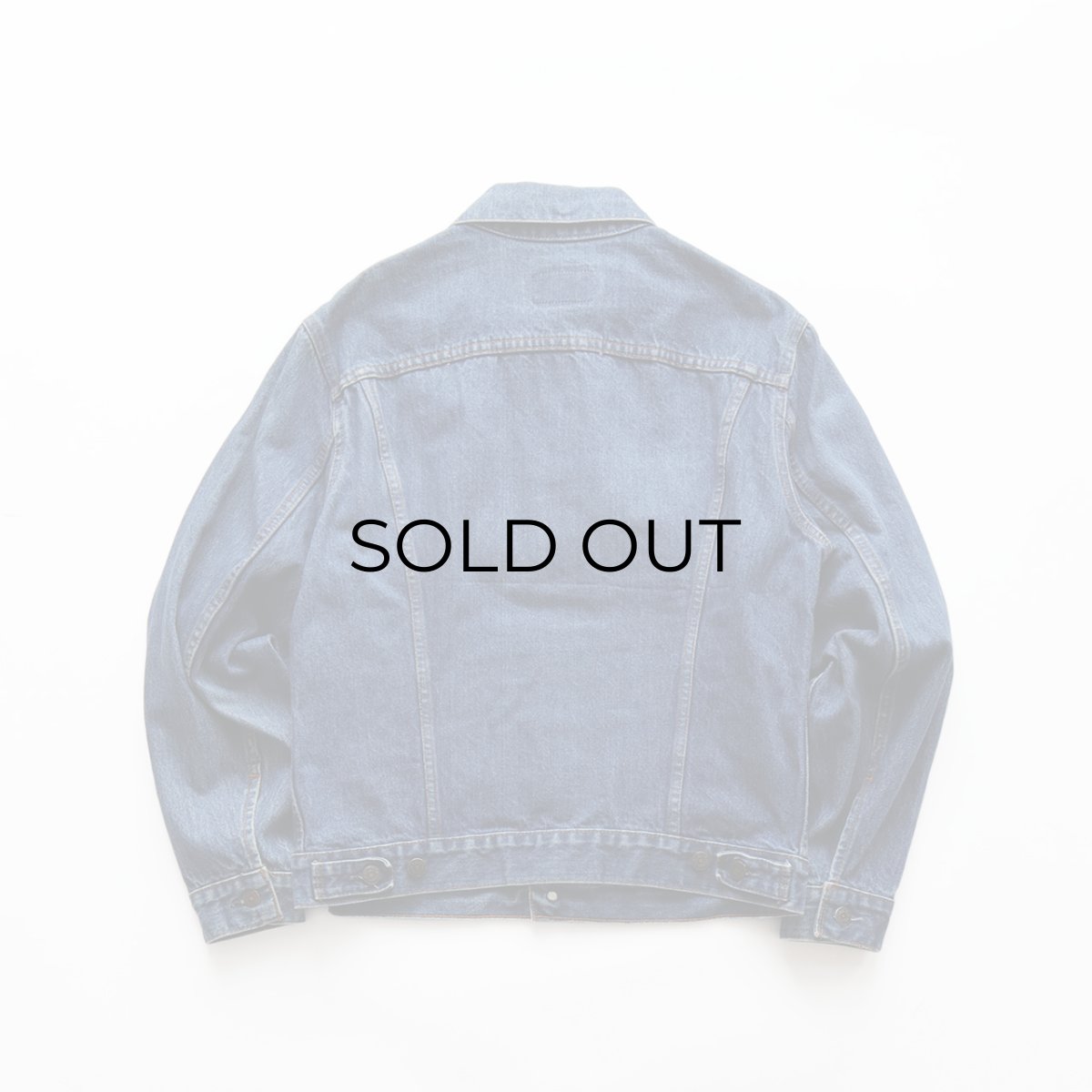 画像2: 80's LEVI'S 70506 DENIM 4-POCKET TRUCKER JACKET "MADE IN CANADA" (2)