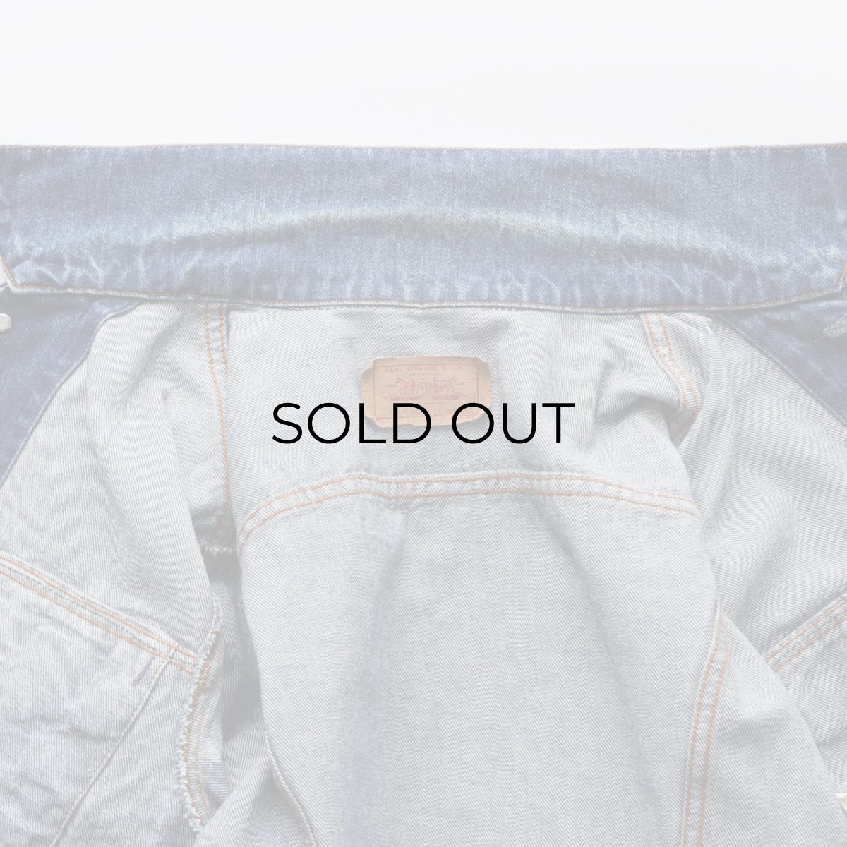 画像11: 80's LEVI'S 70506 DENIM 4-POCKET TRUCKER JACKET "MADE IN CANADA" (11)