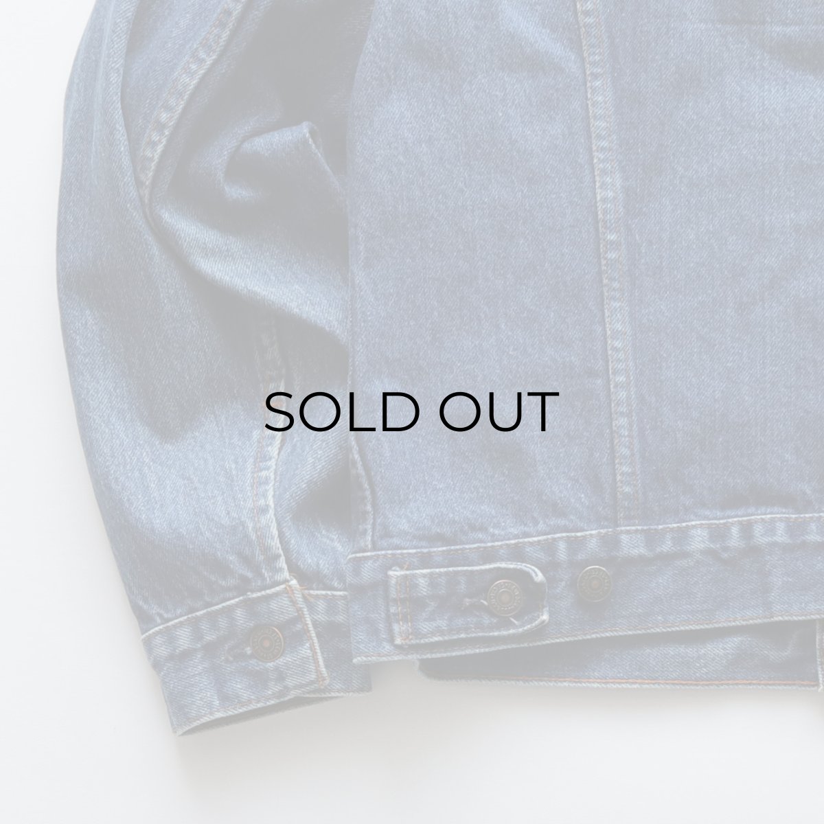 画像6: 80's LEVI'S 70506 DENIM 4-POCKET TRUCKER JACKET "MADE IN CANADA" (6)