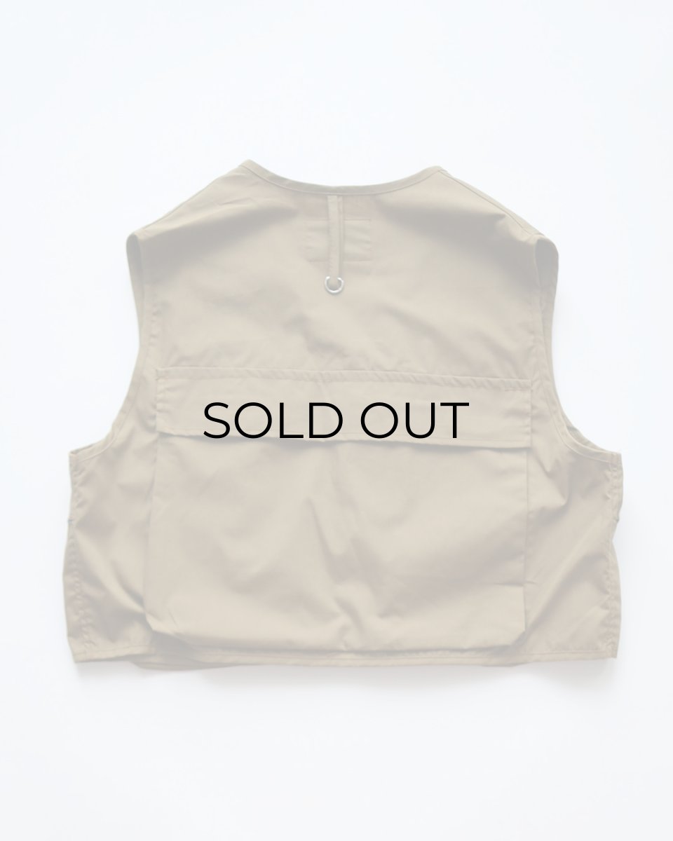 画像3: 70's Columbia COTTON NYLON FISHING VEST (3)