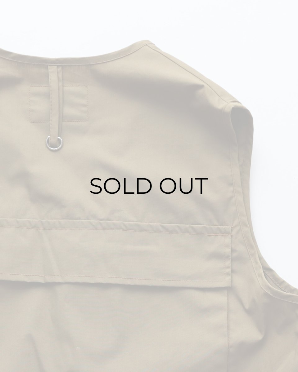 画像5: 70's Columbia COTTON NYLON FISHING VEST (5)