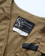画像6: 70's Columbia COTTON NYLON FISHING VEST (6)