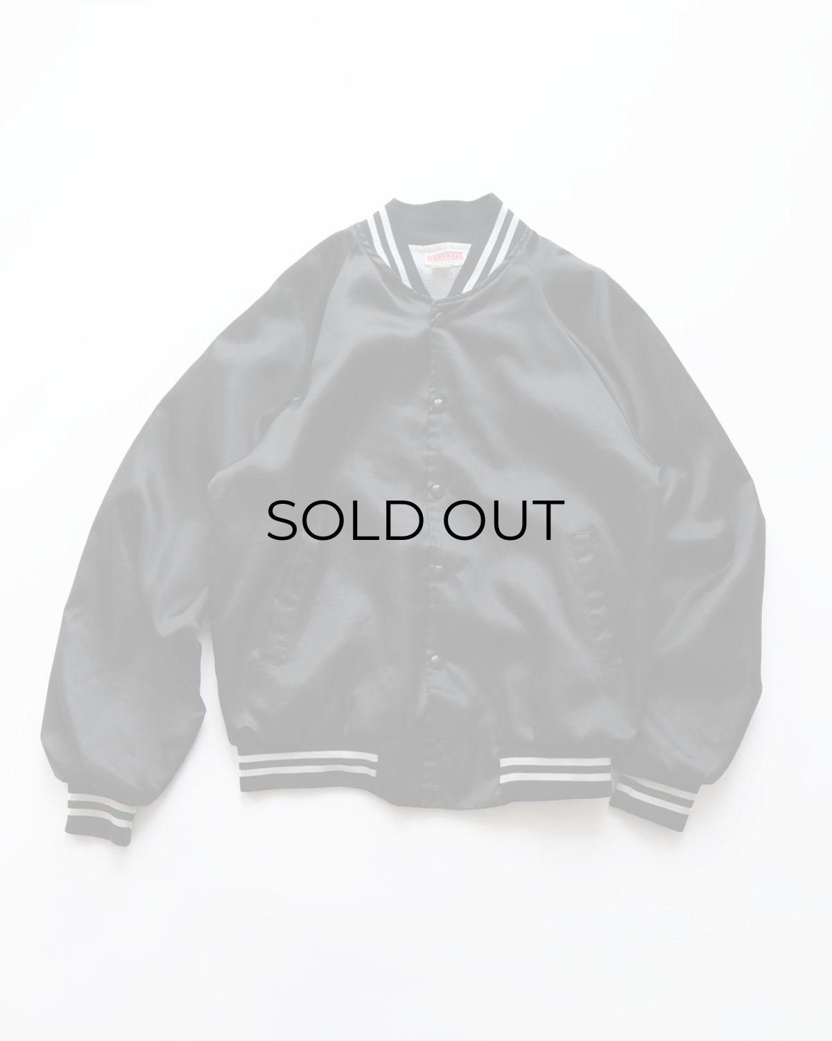 画像1: 〜90's HARTWELL NYLON BACK PRINT FLANNEL LINING SNAP BLOUSON "Range Riders" "MADE IN USA" (1)