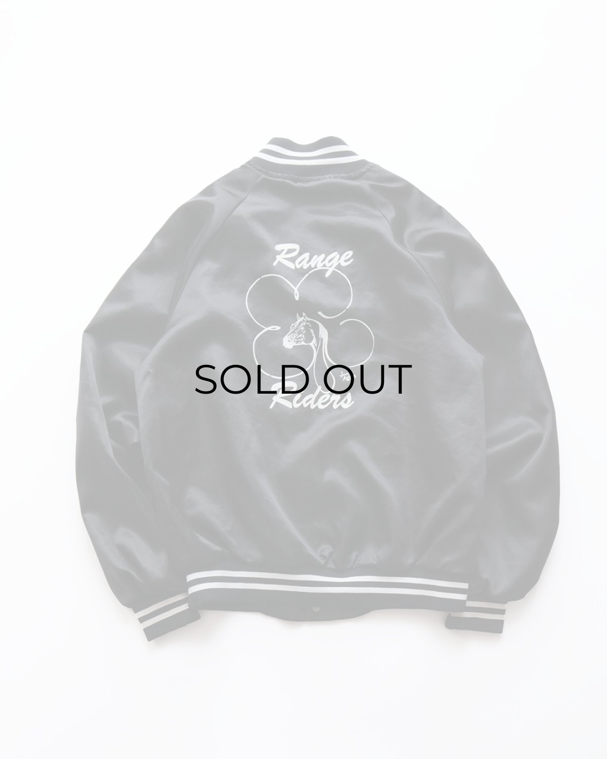 画像3: 〜90's HARTWELL NYLON BACK PRINT FLANNEL LINING SNAP BLOUSON "Range Riders" "MADE IN USA" (3)