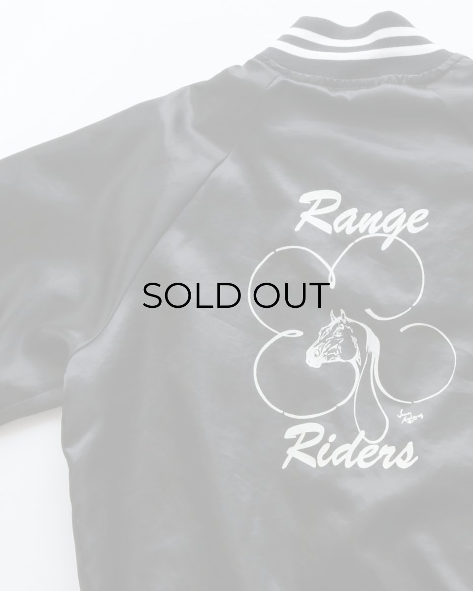 画像6: 〜90's HARTWELL NYLON BACK PRINT FLANNEL LINING SNAP BLOUSON "Range Riders" "MADE IN USA" (6)