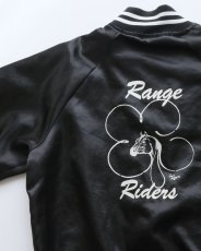 画像6: 〜90's HARTWELL NYLON BACK PRINT FLANNEL LINING SNAP BLOUSON "Range Riders" "MADE IN USA" (6)