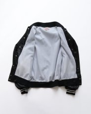 画像2: 〜90's HARTWELL NYLON BACK PRINT FLANNEL LINING SNAP BLOUSON "Range Riders" "MADE IN USA" (2)