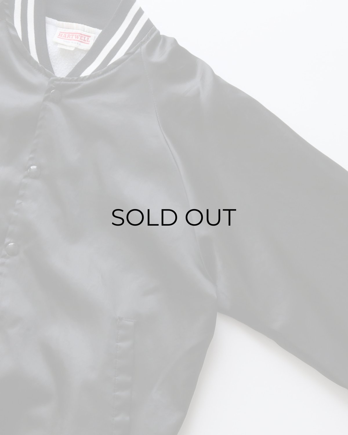 画像4: 〜90's HARTWELL NYLON BACK PRINT FLANNEL LINING SNAP BLOUSON "Range Riders" "MADE IN USA" (4)