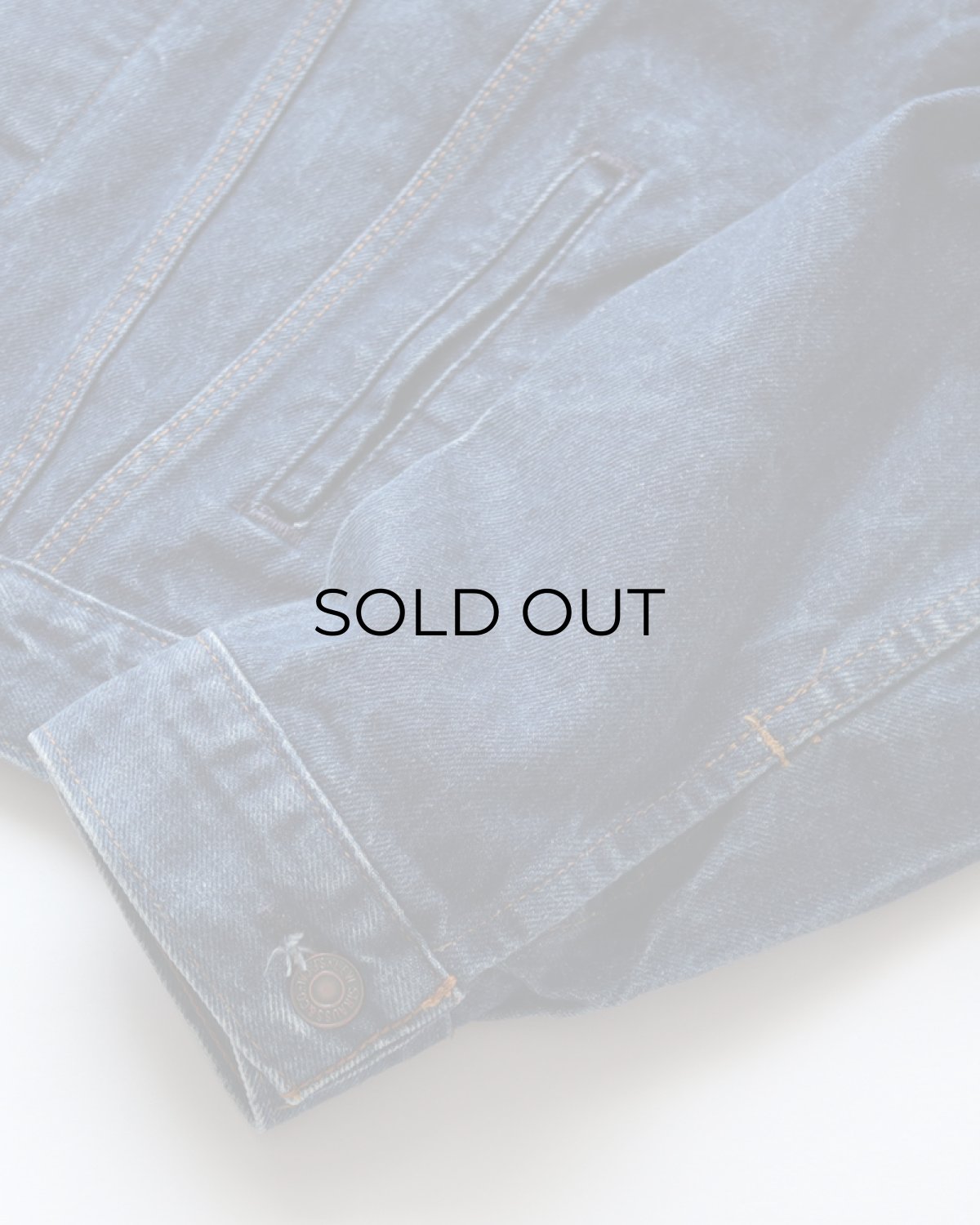 画像5: 80's LEVI'S 71506 COTTON DENIM 4-POCKET TRUCKER JACKET "SIZE 44L" "MADE IN USA" (5)