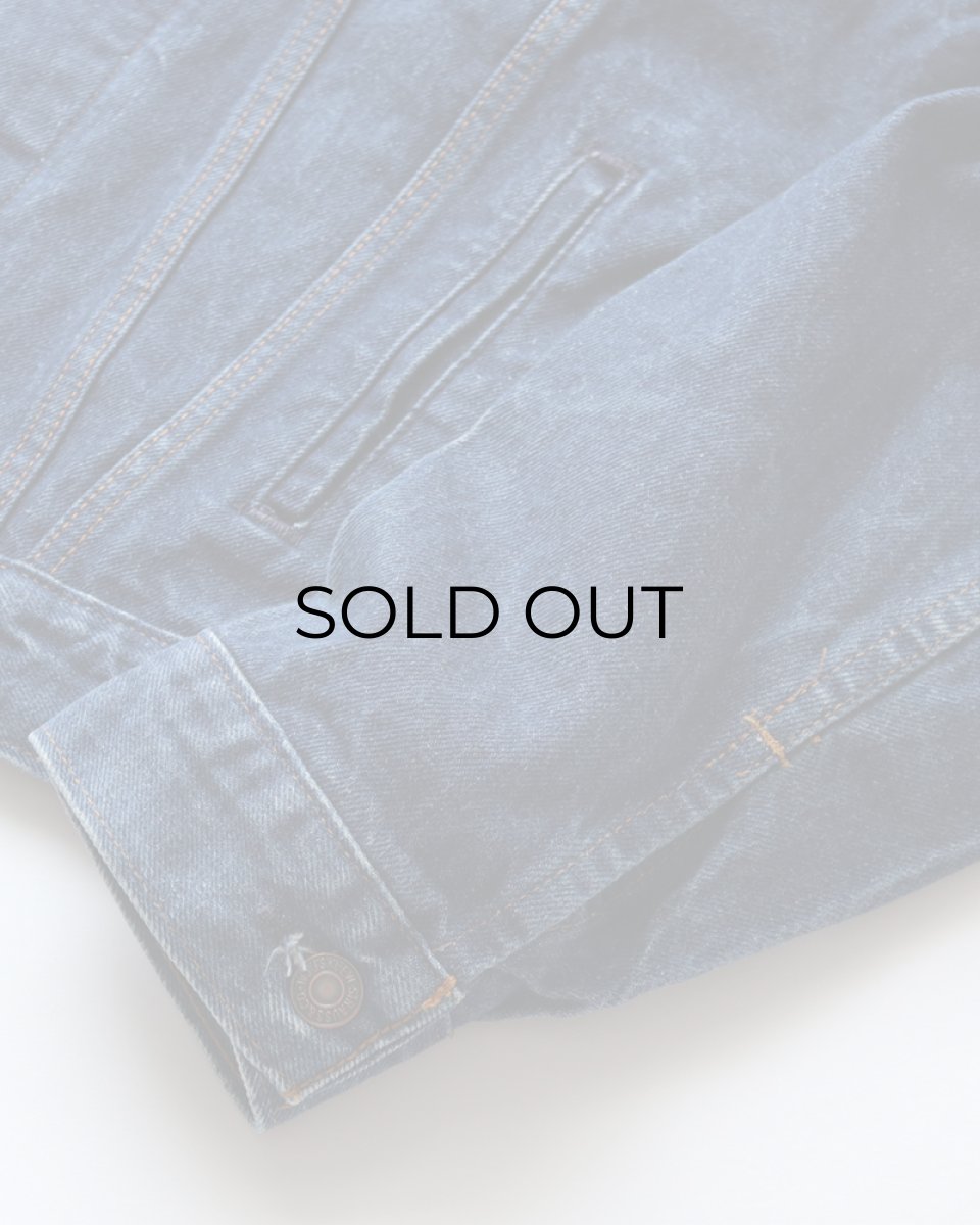 画像5: 80's LEVI'S 71506 COTTON DENIM 4-POCKET TRUCKER JACKET "SIZE 44L" "MADE IN USA" (5)