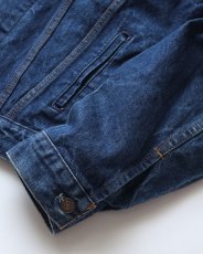 画像5: 80's LEVI'S 71506 COTTON DENIM 4-POCKET TRUCKER JACKET "SIZE 44L" "MADE IN USA" (5)