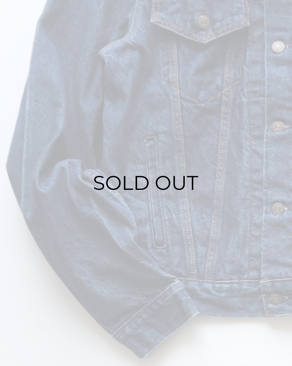 画像4: 80's LEVI'S 71506 COTTON DENIM 4-POCKET TRUCKER JACKET "SIZE 44L" "MADE IN USA" (4)