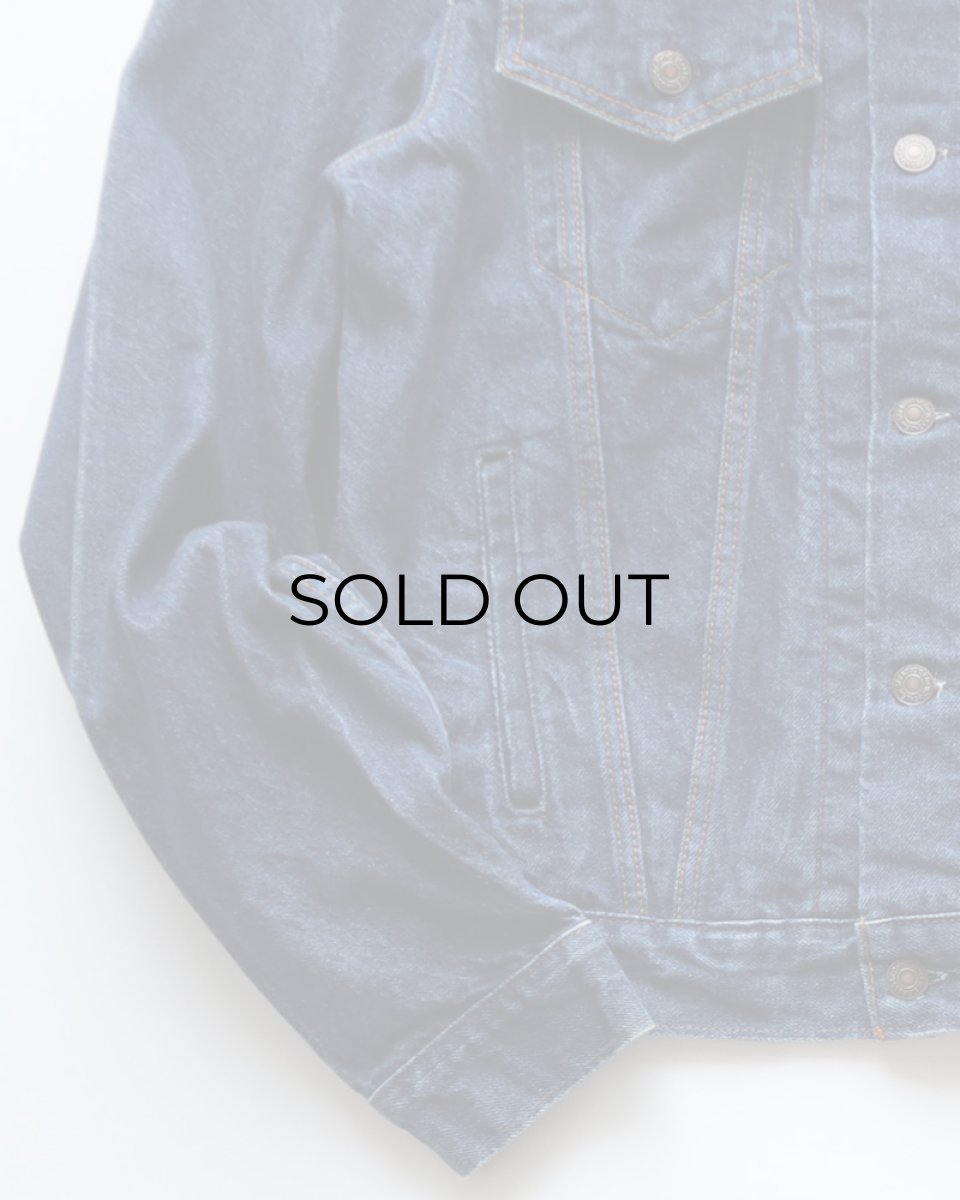 画像4: 80's LEVI'S 71506 COTTON DENIM 4-POCKET TRUCKER JACKET "SIZE 44L" "MADE IN USA" (4)