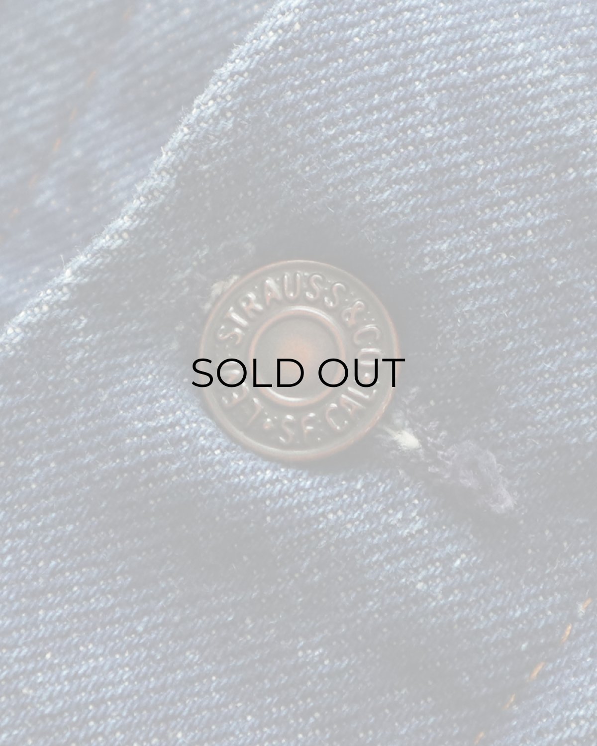 画像12: 80's LEVI'S 71506 COTTON DENIM 4-POCKET TRUCKER JACKET "SIZE 44L" "MADE IN USA" (12)