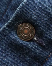 画像12: 80's LEVI'S 71506 COTTON DENIM 4-POCKET TRUCKER JACKET "SIZE 44L" "MADE IN USA" (12)