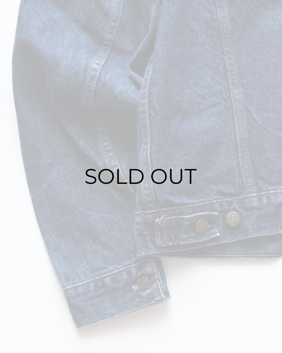 画像7: 80's LEVI'S 71506 COTTON DENIM 4-POCKET TRUCKER JACKET "SIZE 44L" "MADE IN USA" (7)