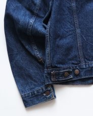画像7: 80's LEVI'S 71506 COTTON DENIM 4-POCKET TRUCKER JACKET "SIZE 44L" "MADE IN USA" (7)