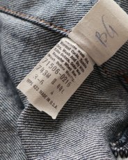 画像10: 80's LEVI'S 71506 COTTON DENIM 4-POCKET TRUCKER JACKET "SIZE 44L" "MADE IN USA" (10)