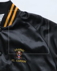 画像8: 〜90's ARTEX NYLON EMBROIDERED LOGO FLANNEL LINING SNAP BLOUSON "US ARMY" "MADE IN USA" (8)