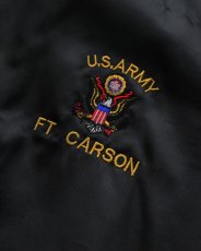 画像6: 〜90's ARTEX NYLON EMBROIDERED LOGO FLANNEL LINING SNAP BLOUSON "US ARMY" "MADE IN USA" (6)