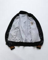 画像2: 〜90's ARTEX NYLON EMBROIDERED LOGO FLANNEL LINING SNAP BLOUSON "US ARMY" "MADE IN USA" (2)