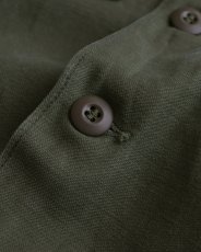 画像11: 60's US ARMY COTTON SATEEN UTILITY SHIRT JACKET with PATCH (11)