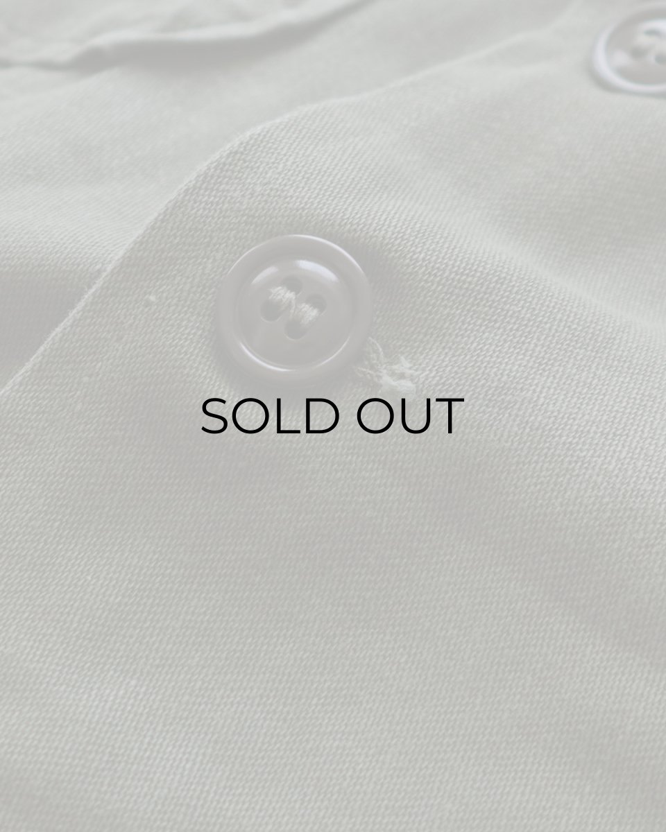 画像9: 60's US ARMY COTTON SATEEN UTILITY SHIRT JACKET with PATCH "1st MODEL" (9)