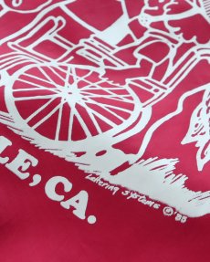 画像9: 〜80's Pla-Jac by Dunbrooke NYLON BACK PRINT FLANNEL LINING SNAP COACH JACKET "MADE IN USA" (9)