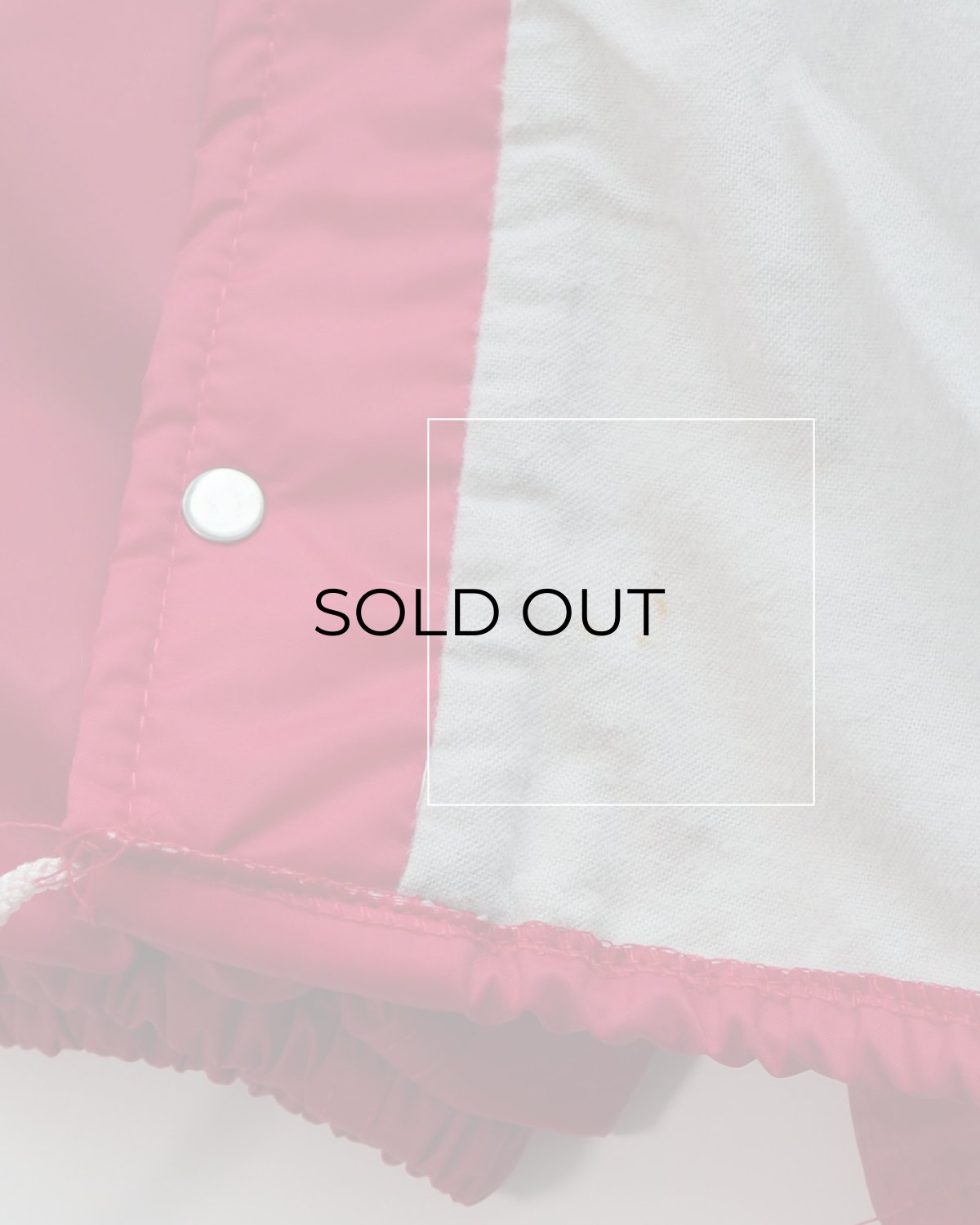 画像12: 〜80's Pla-Jac by Dunbrooke NYLON BACK PRINT FLANNEL LINING SNAP COACH JACKET "MADE IN USA" (12)